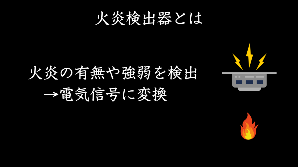 火炎検出器とは